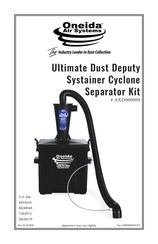 Oneida Air Systems Ultimate Dust Deputy Manual