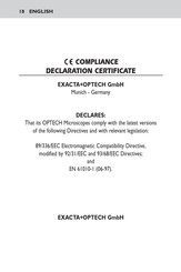 Optech Basic Series Manual