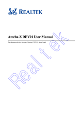 Realtek Ameba-Z DEV01 User Manual
