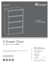Sauder 419198 Manual