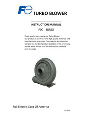Fuji Electric FDC Series Instruction Manual