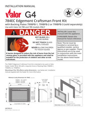 Valor 784EC Installation Manual