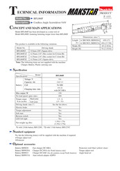 Makita BFL060F2Z Technical Information