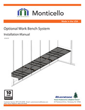 Riverstone Networks Monticello Work Bench System 8 x 16 Installation Manual