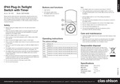 Clas Ohlson EMT446/MD Instruction Manual