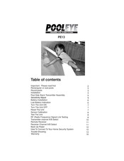 PoolEye PE13 Manual