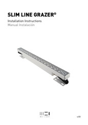 MCi SLIM LINE GRAZER Installation Instructions Manual