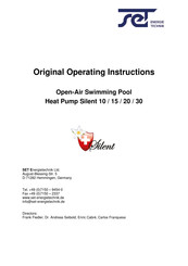 SET Silent 10 Original Operating Instructions