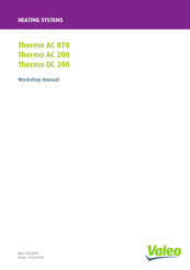 Valeo Thermo AC 200 Workshop Manual