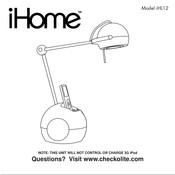 iHome iHL12 Manual