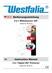 Westfalia 99 45 41 Instruction Manual