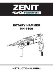 Zenit Powertools RH-1100 Instruction Manual