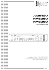 Music & Lights Pro Audio AM6120 User Manual