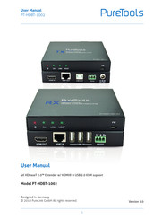 PureTools PT-HDBT-1002 User Manual
