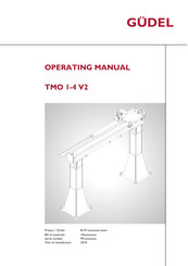 GUDEL TMO-1 V2.20 Operating Manual