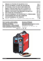 Cebora MONO STAR MIG 1620/M Instruction Manual