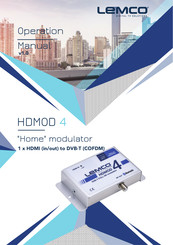 Lemco HDMOD 4 Operation Manual