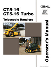Gehl CT5-16 Operator's Manual