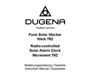 Dugena 762 Instruction Manual & Guarantee