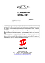 Elettronica Santerno Sinus Penta Series Applications Manual