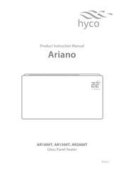 Hyco Ariano AR1000T Product Instruction Manual