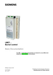 Siemens LME73.000A2 Basic Documentation