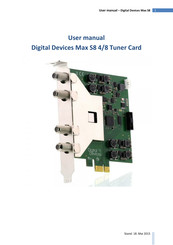 Digital Devices Max S8 User Manual