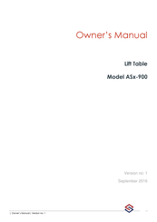 SafeTech AS4-1250 Owner's Manual