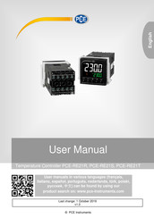 PCE Instruments PCE-RE21T User Manual