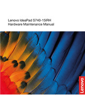 Lenovo IdeaPad S740-15IRH Hardware Maintenance Manual