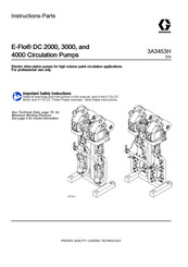Graco E-Flo DC  3000 Instructions Manual