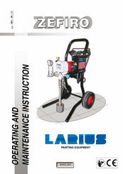 Larius ZEFIRO Operating And Maintenance Instruction Manual