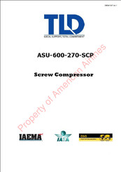 TLD ASU-600-270-SCP Installation, Assembly And Operating Instructions