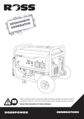 Ross RPG6250RCD Manual