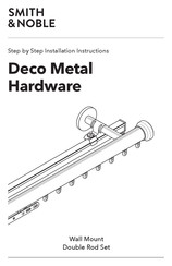 Smith & Noble Deco Metal Hardware Step By Step Installation Instructions
