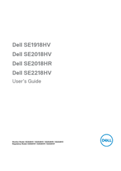 Dell SE2018HR User Manual