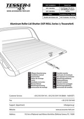 Tessera4X4 SOT-ROLL Series Installation Manual
