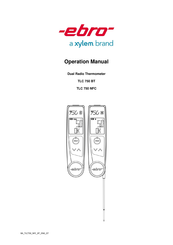 Xylem Ebro TLC 750 BT Operation Manual