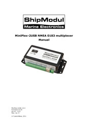 ShipModul MiniPlex-2USB NMEA-0183 Manual