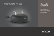 Oticon Charger 1.0 miniRITE R Manuals | ManualsLib