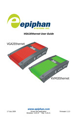 epiphan VGA2Ethernet User Manual