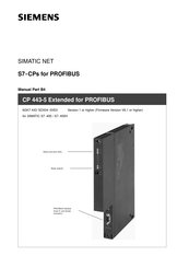 Siemens CP 443-5 Extended Manual