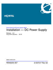 Nortel 8004DC Installation Manual