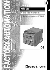 Pepperl+Fuchs IRI-KHD2-4HB5 Manual