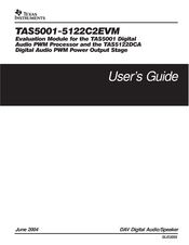 Texas Instruments TAS5001-5122C2EVM User Manual