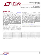 Linear Technology LTC4274A Demo Manual