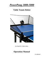 Butterfly PowerPong 5000 Operation Manual