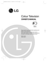 LG RT-21FD10 Series Owner's Manual