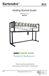 Party Robotics Bartendro B015V1 Getting Started Manual