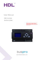 HDL SB-DN-512DMX User Manual